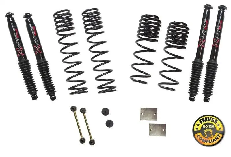 Skyjacker Long Travel 2 Stage 1In-1.5In Coil System 2018 Jeep Wrangler Jl 4 Door 4Wd (Non-Rubicon) 1