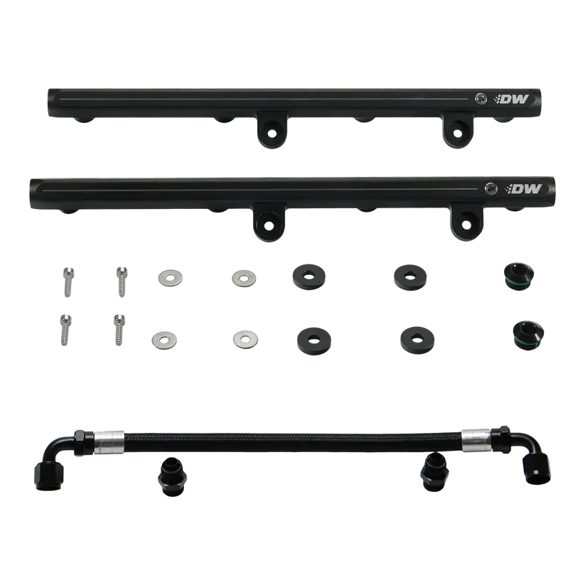 Deatschwerks 2005-23 Dodge And Chrysler Hemi 5.7/6.4 Fuel Rails W/ Crossover 1