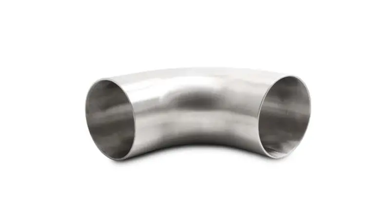 Vibrant 3.0In Od 4.33In Tangent Length T304 Ss 90 Deg Mandrel Bend W/Extended Leg Length 1