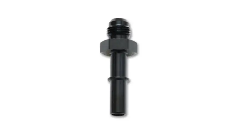 Vibrant -8An To 5/16In Quick Connect Push On Efi Adapter Fitting - Black 1