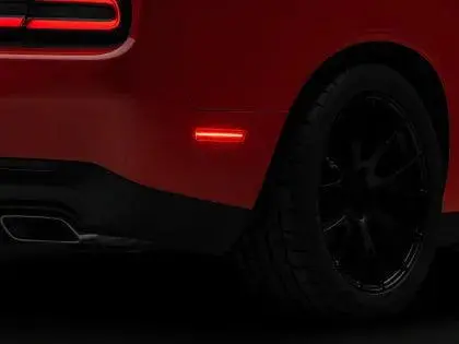 Raxiom 15-23 Dodge Challenger Axial Series Led Rear Marker Lights- Red 1