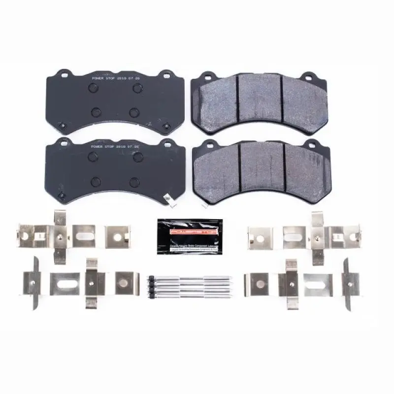 Power Stop 16-19 Cadillac Ats Front Track Day Brake Pads 1
