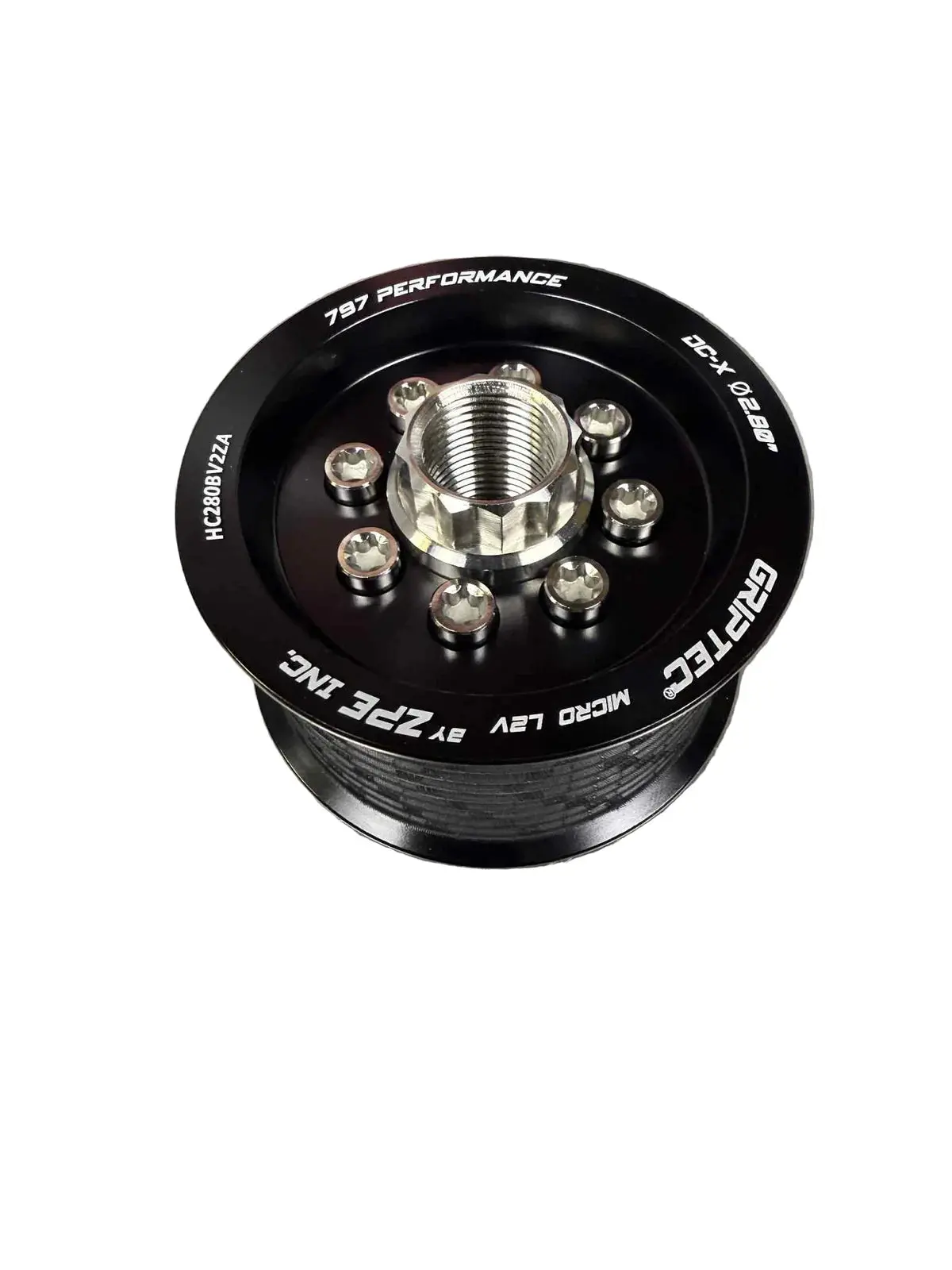 Zpe Trx  Pulley 10 Rib Kit With Hub W/Griptec® V2 1