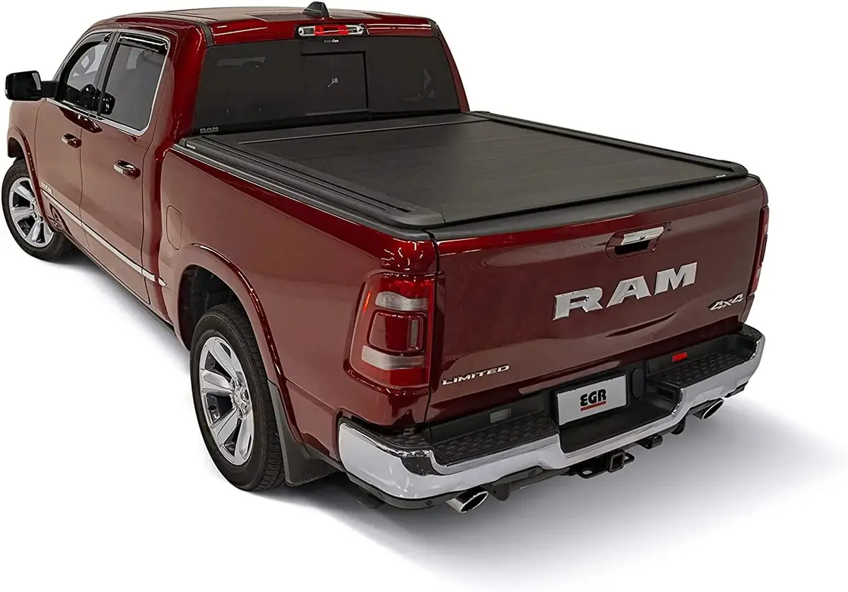 Egr 19-26 Ram 1500, Rho & Trx Short Box Rolltrac Electric Retractable Bed Cover 1