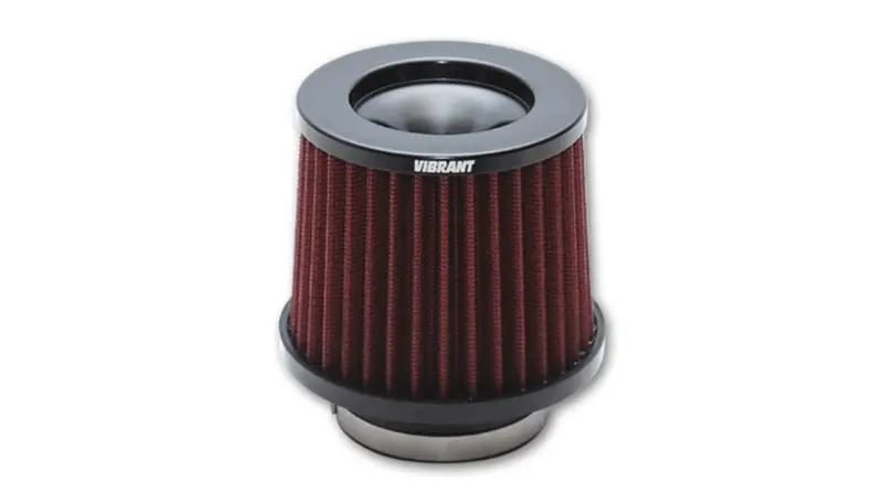 Vibrant The Classic Performance Air Filter (5.25In O.D. Cone X 5In Tall X 2.75In Inlet I.D.) 1