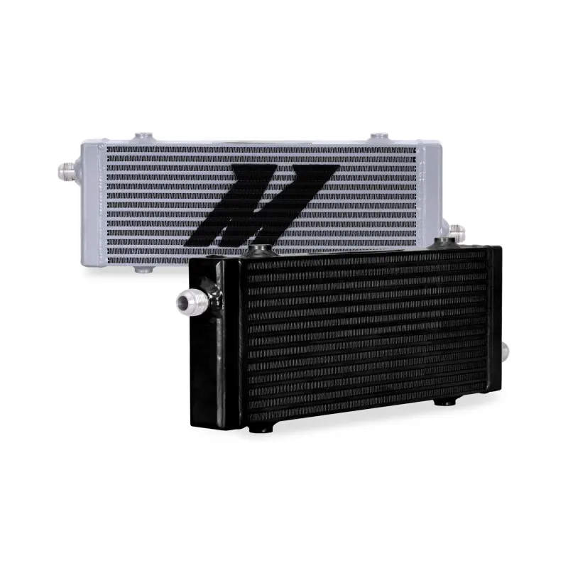 Mishimoto Universal Medium Bar And Plate Cross Flow Black Oil Cooler 2