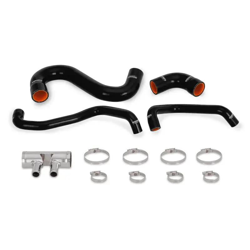 Mishimoto 2015+ Ford Mustang Gt Silicone Lower Radiator Hose - Black 1