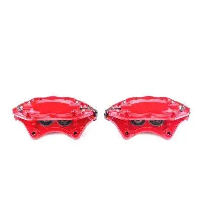 Powerstop 2005-2023 Chrysler 300 / Dodge Charger / Challegner Srt Rear Red Calipers 4 Piston  - Pair 1