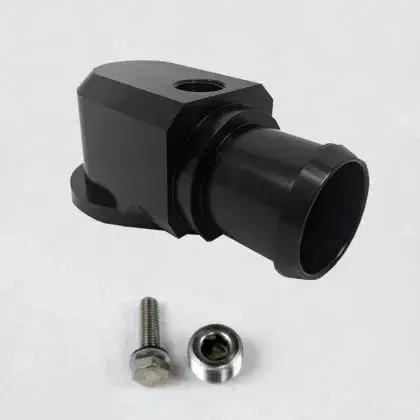 Granatelli 2018-2021 Jeep Trackhawk / Durango Hellcat 2021-2024  Black Billet Thermostat Housing 1