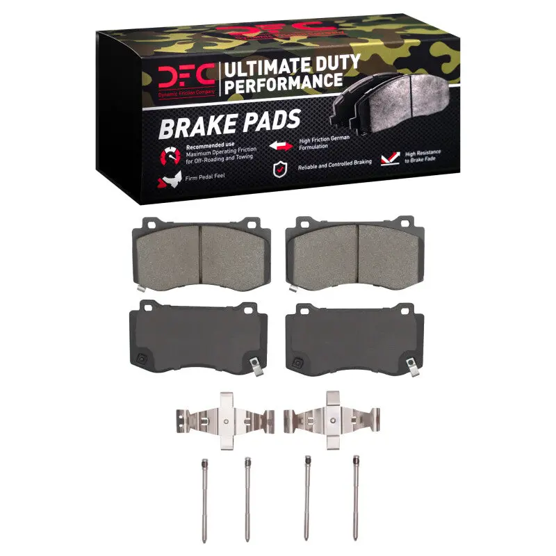 Dfc 05-23 Chrysler 300 Front Ultimate Duty Performance Brake Pads And Hardware Kit 1