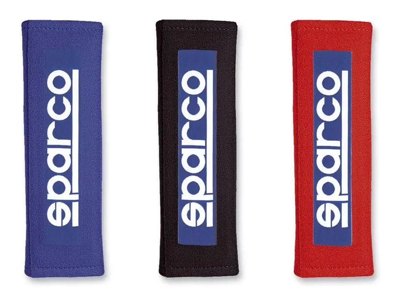 Sparco Belt Pad 3In Blue Racing 1