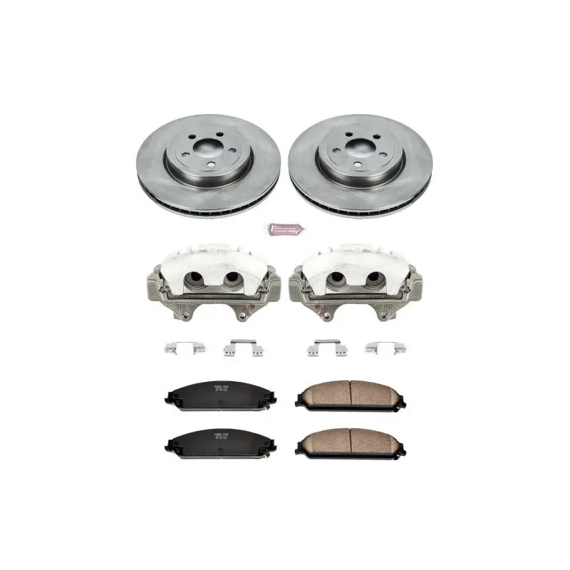 Power Stop 12-20 Dodge Charger Front Autospecialty Kit W/Cals 1