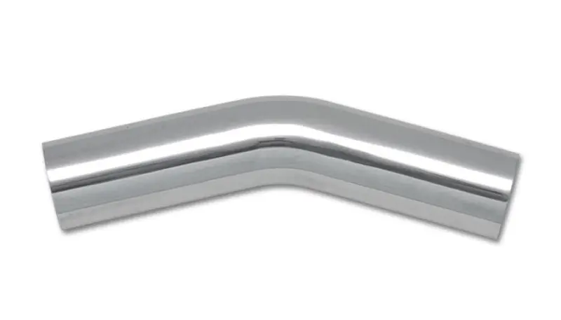 Vibrant 1.5In O.D. Universal Aluminum Tubing (30 Degree Bend) - Polished 1
