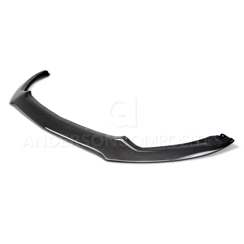 Anderson Composites 15-16 Ford Mustang Carbon Fiber Type-Ac Front Chin Spoiler 1
