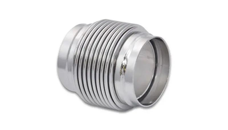 Vibrant Ss Bellow Assembly W/ Solid Liner 2.25In Inlet/Outlet Id X 3In Overall L Electro Polished 1