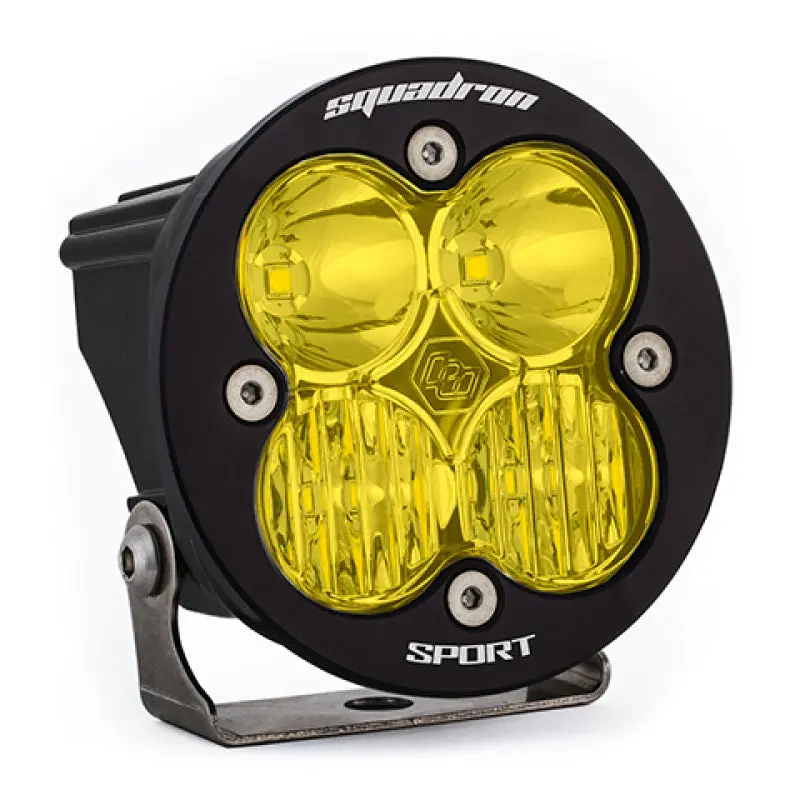 Baja Designs Squadron R Sport Driving/Combo Pattern Led Light Pod - Amber 1
