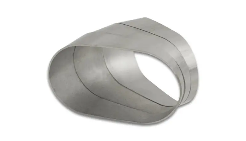 Vibrant Horizontal 304 Ss Oval Pie Cuts 4.0In Od Tight 45 Degree Elbow - Bag Of 3 1