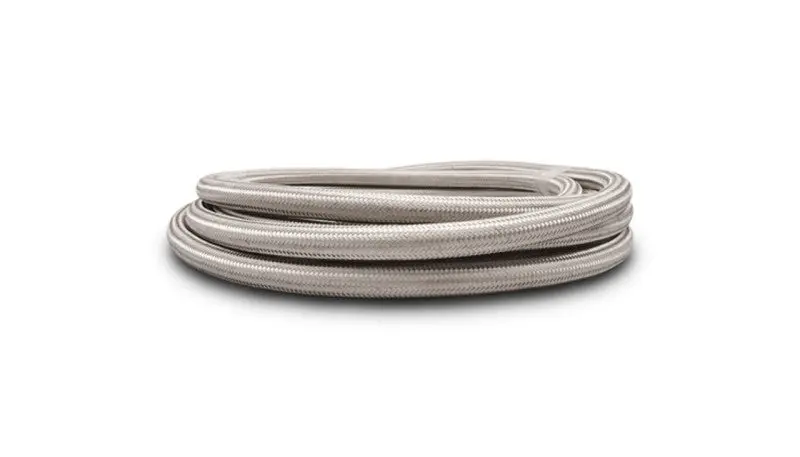 Vibrant Stainless Steel Braided Flex Hose W/Ptfe Liner An -3 (10Ft Roll) 2