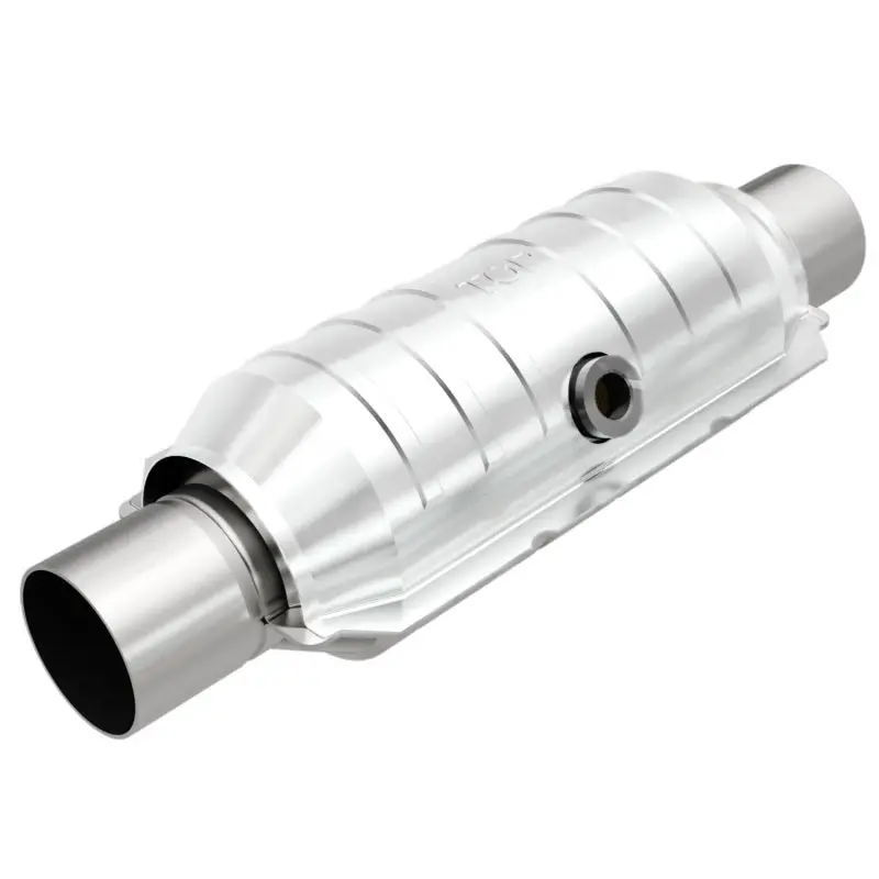 Magnaflow Conv Univ 2.5In Inlet/Outlet Center/Center Round 11In Body L X 5.125In W X 15In Overall L 1