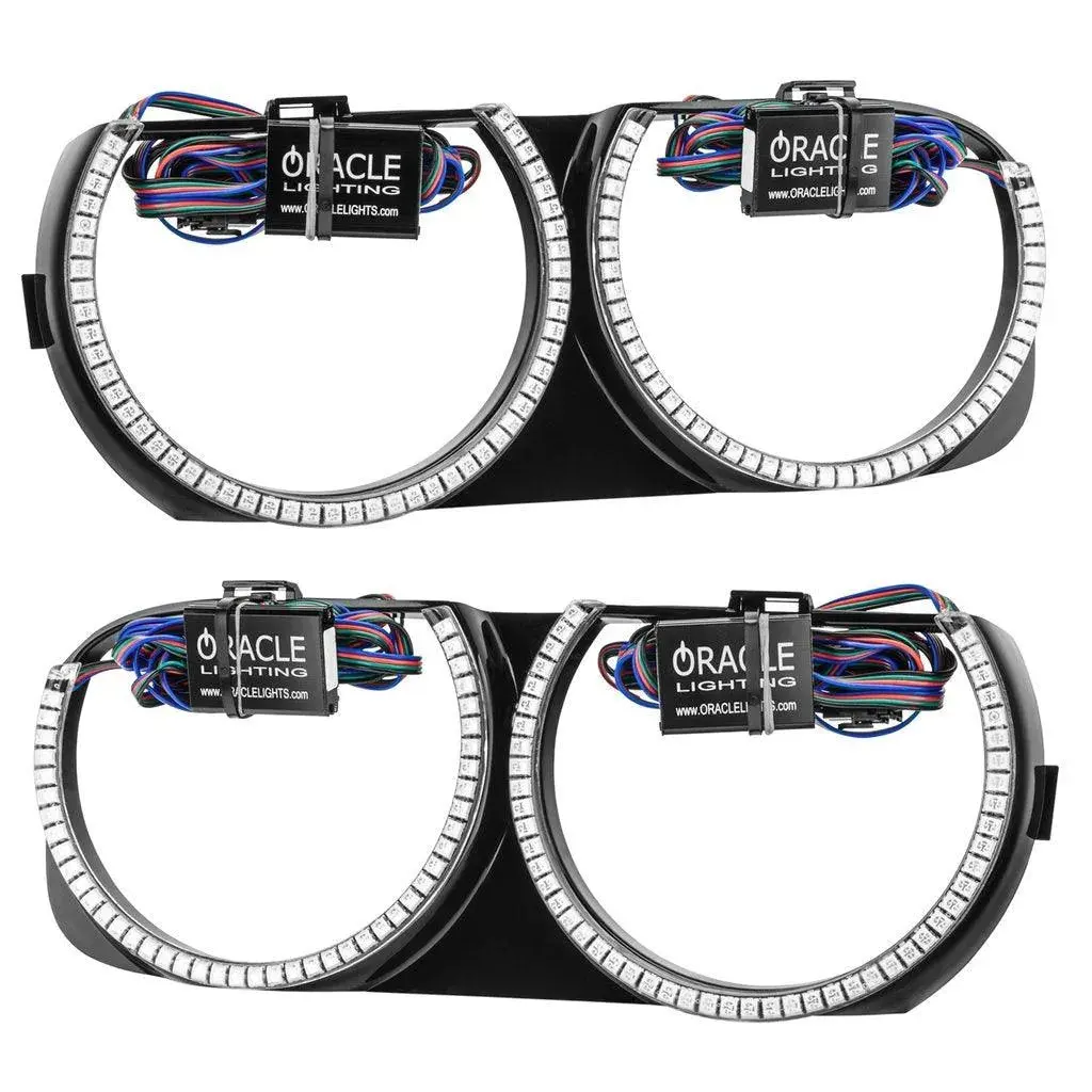 15-23 Dodge Challenger Oracle Led Halo Kit Colorshift 1