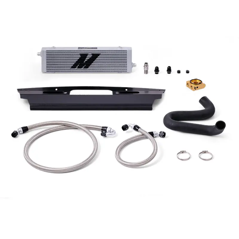 Mishimoto 2015+ Ford Mustang Gt Thermostatic Oil Cooler Kit - Silver 2