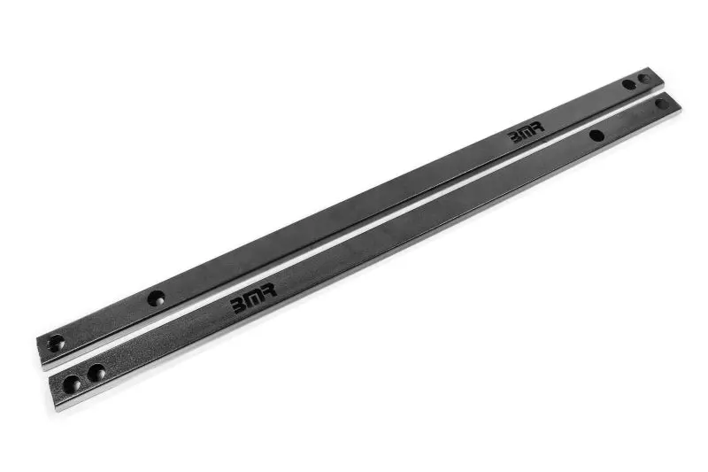 Bmr 15-20 S550 Mustang Chassis Jacking Rails (Shorter Tube) - Black Hammertone 1