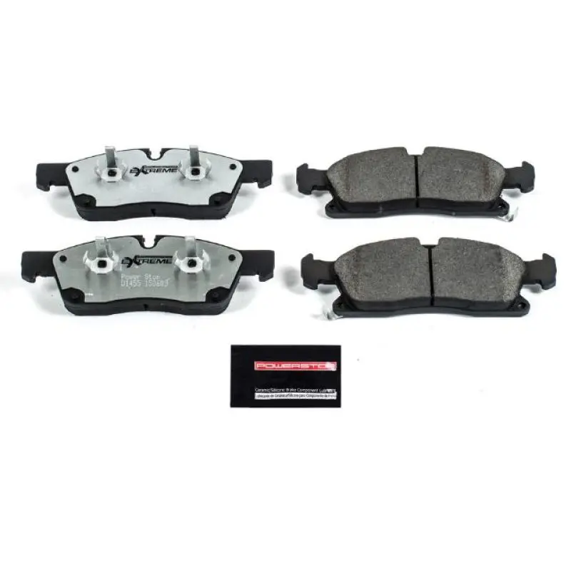 Power Stop 11-16 Dodge Durango Front Z26 Extreme Street Brake Pads W/Hardware 1