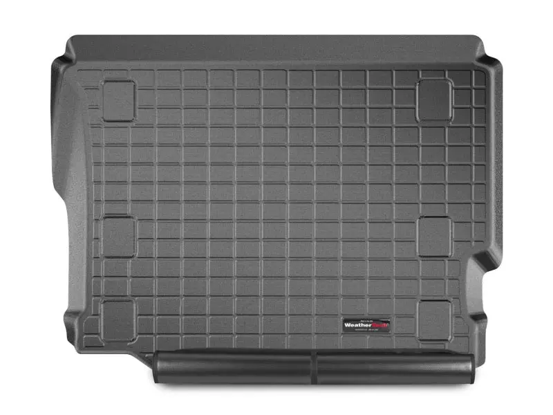 Weathertech 18+ Jeep Wrangler Unlimited (Flat Load/No Sub) Cargo Liner W/Bumper Protector - Black 1