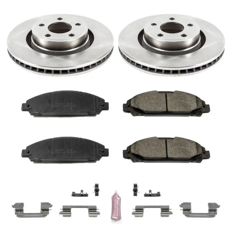 Power Stop 15-19 Ford Mustang Front Autospecialty Brake Kit 1