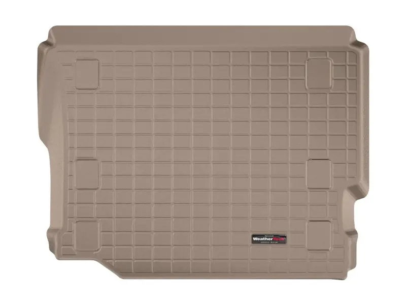 Weathertech 2018+ Jeep Wrangler Unlimited Jl W/O Subwoofer Cargo Liners - Tan 1