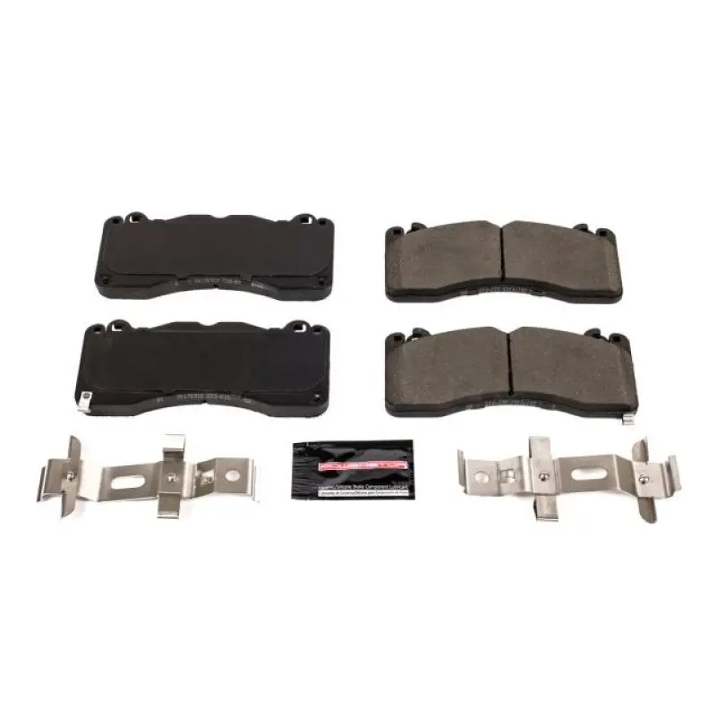 Power Stop 15-19 Ford Mustang Front Z23 Evolution Sport Brake Pads W/Hardware 1