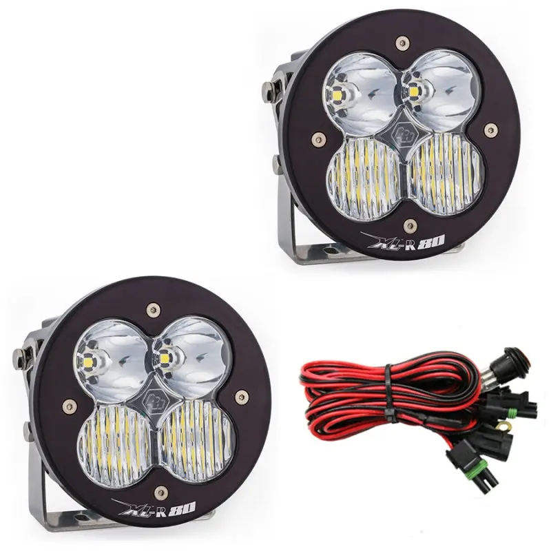 Baja Designs Xl R 80 Series Driving Combo Pattern Pair Led Light Pods 1