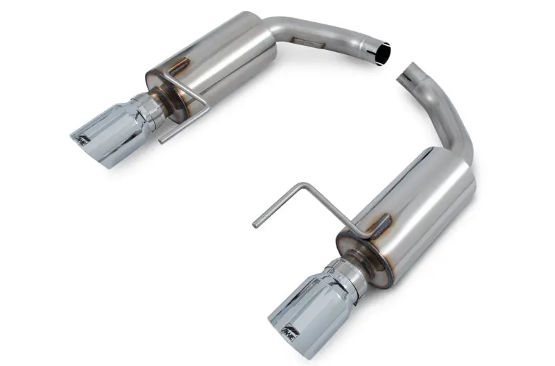 Awe Tuning S550 Mustang Ecoboost Axle-Back Exhaust - Touring Edition (Chrome Silver Tips) 1