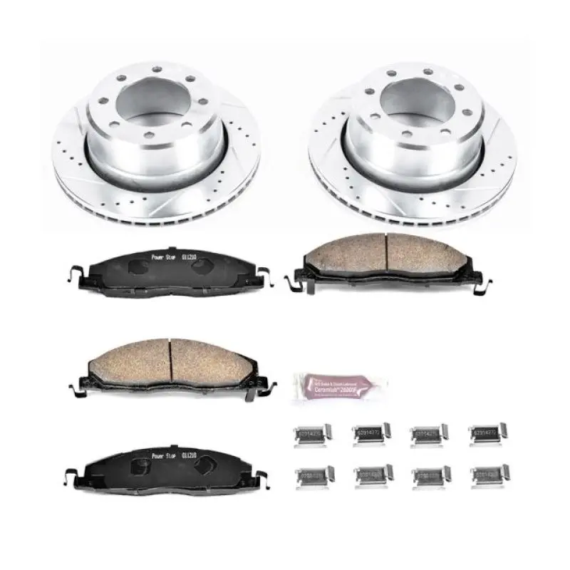 Power Stop 11-12 Ram 3500 Rear Z23 Evolution Brake Kit 1