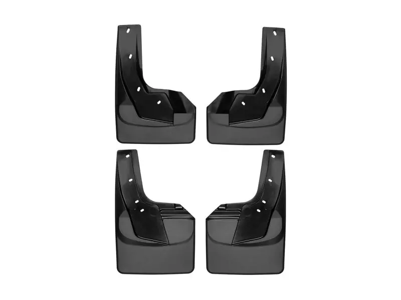 Weathertech 19-23 Dodge Ram 1500 (Vehicles W/Ff Lip Molding) No Drill Mudflaps - Black 1