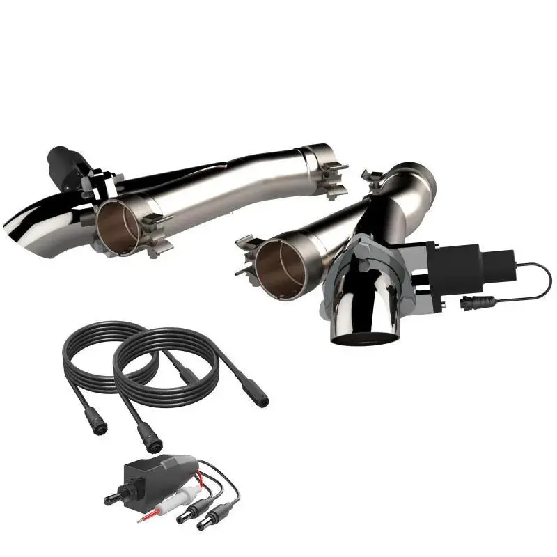 Qtp 2018+ Jeep Grand Cherokee Trackhawk 2.75In 304Ss Aggressor Cutout Dual Mid Pipes 1