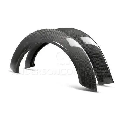 Anderson Composites 2018-2023 Dodge Challenger Wide Body Fender Flares Rear 1
