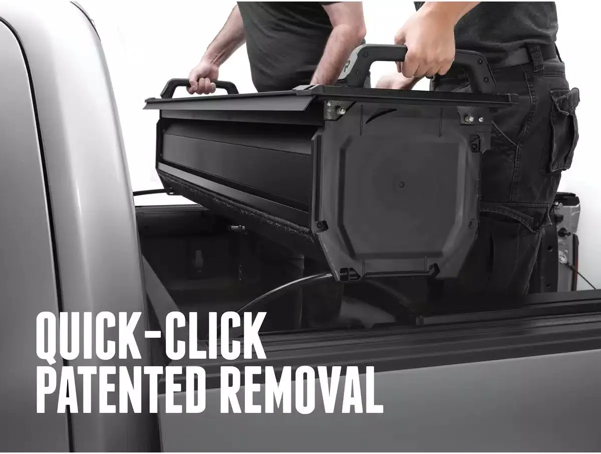 Realtruck Retraxpro Frc-4000 Ez-Off Full Bed Access Manual Retractable Tonneau Cover W/ T-Slot Rails 2019-2026 Ram 1500 Trx Rho 1
