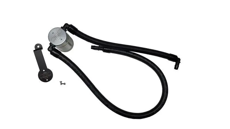 J&L 2021-2024 Jeep Wrangler 392 Oil Seperator 3.0 Passenger Side - Clear Anodized 1