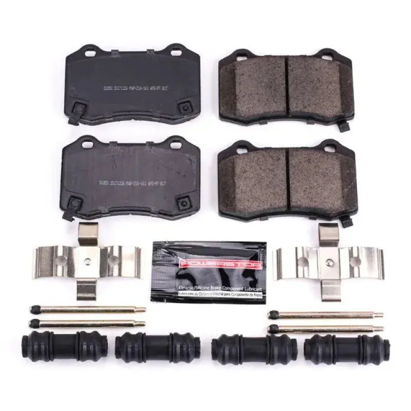 Powerstop 08-23 Charger/Challenger 4 Piston Rear Z23 Evolution Sport Brake Pads W/Hardware 1