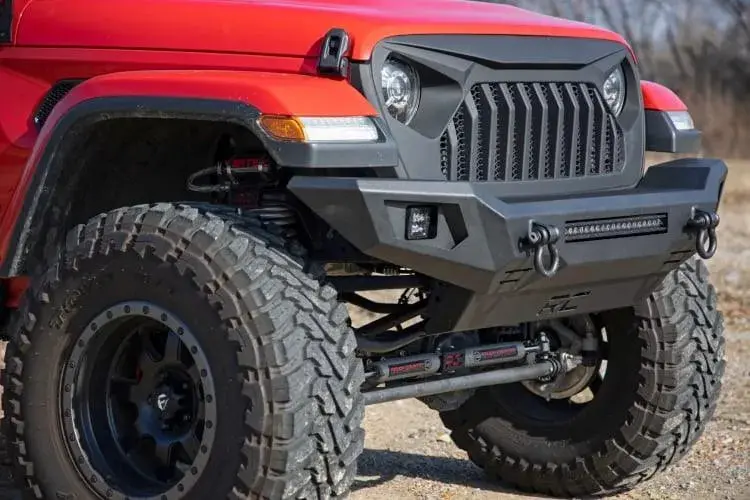 Rough Country Front Bumper W / Skid Plate | Jeep Gladiator Jt/Wrangler Jk & Jl 2