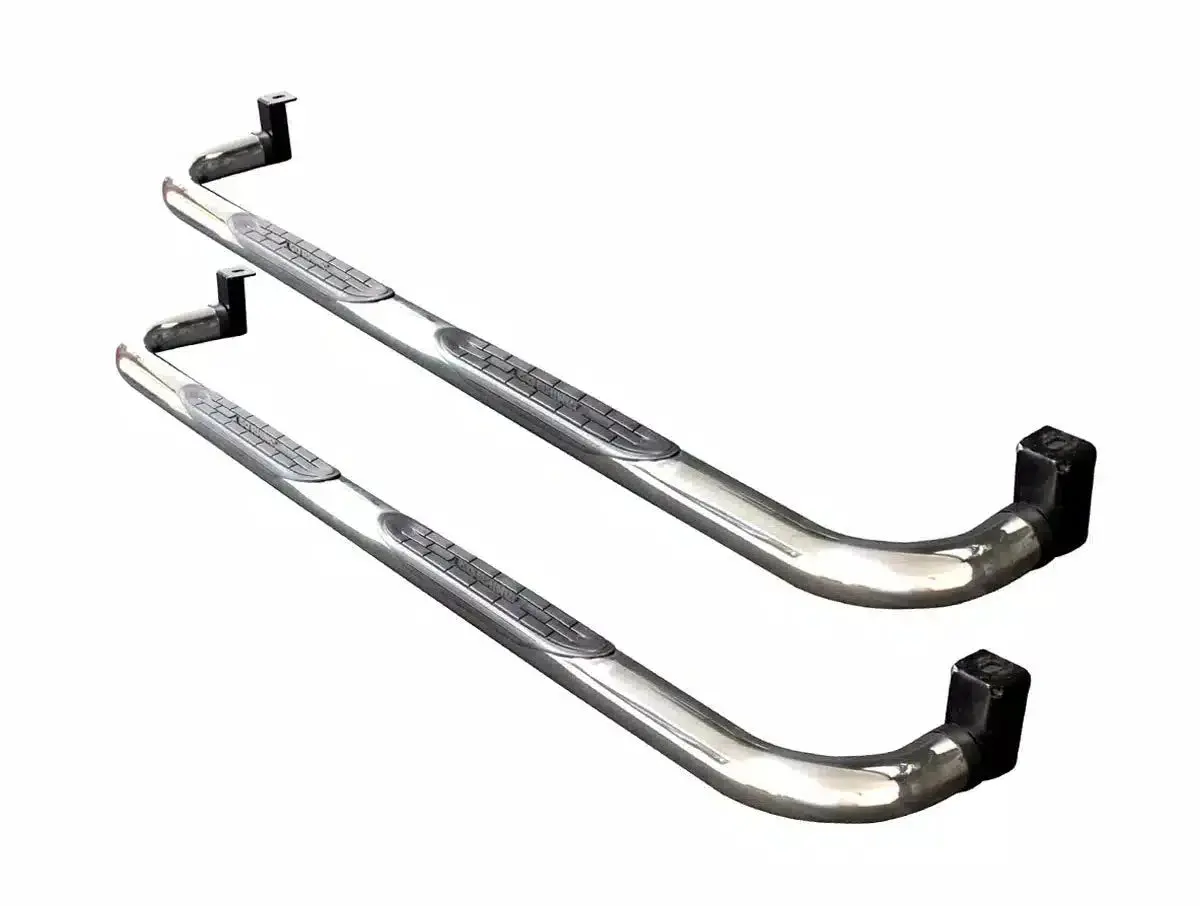 Go Rhino4000 Series Polished Stainless Nerf Bars 2019-2026 Ram 1500, Trx & Rho Crew Cab 1