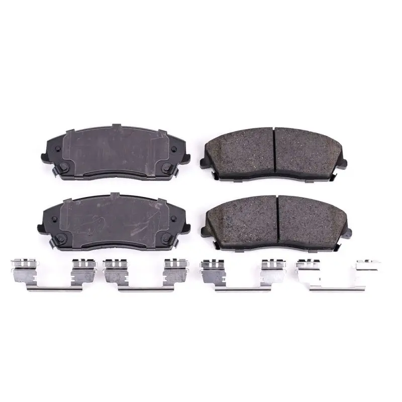 Power Stop 05-22 Chrysler 300 Front Z17 Evo Ceramic Brake Pad W/Hardware 1