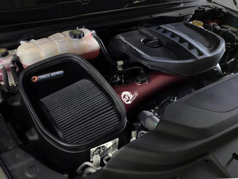 Afe 2025+ Dodge Ram 1500 Rho Track Series Red Kevlar Cold Air Intake System W/ Blk Pro 5R Filter 2