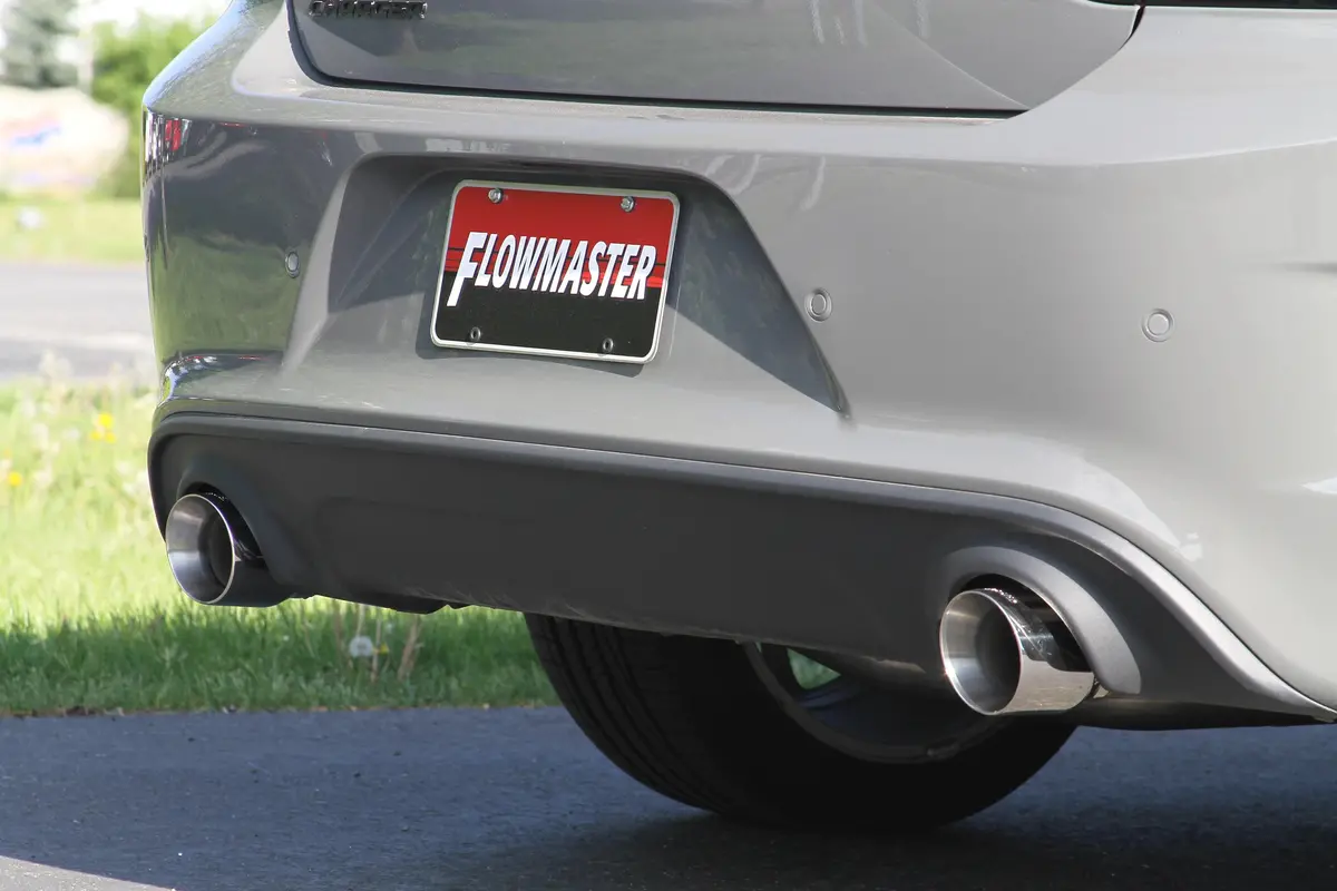 Flowmaster Outlaw Cat-Back Exhaust System 2017-2023 Dodge Charger 5.7L 1