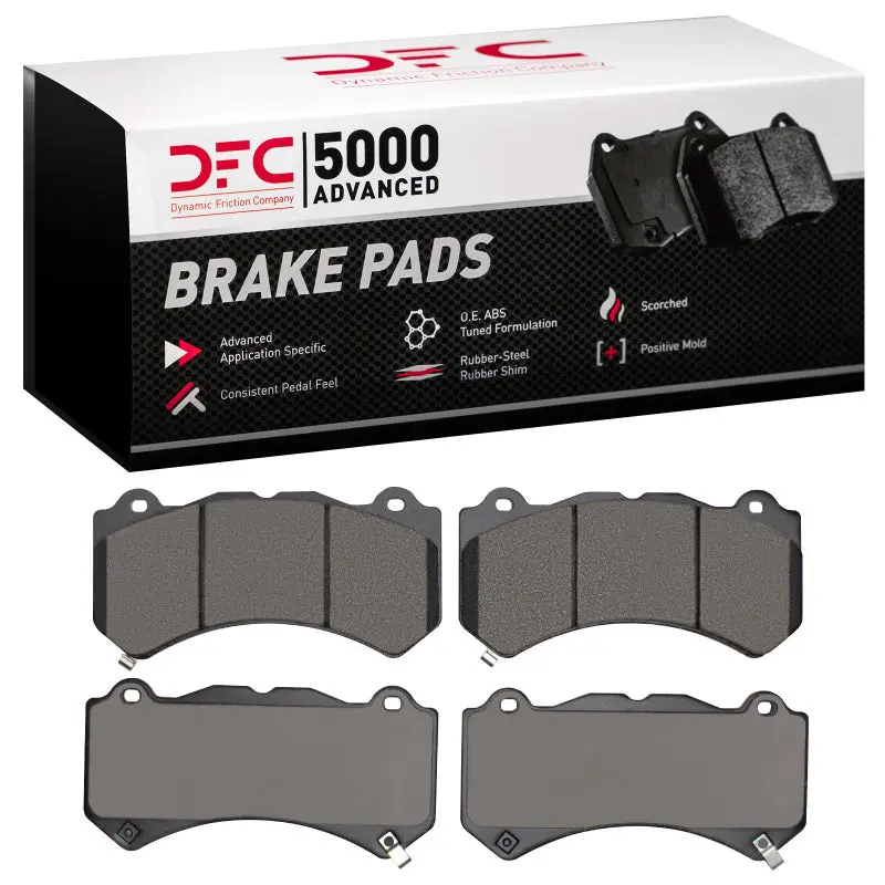 Dfc 09-25 Cadillac Cts Front 5000 Advanced Low Metallic Brake Pads 1