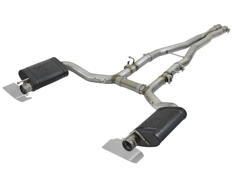 Afe Power Mach Force-Xp 2015-2023 Dodge Challenger Hellcat 304 Ss Cat-Back Exhaust 1