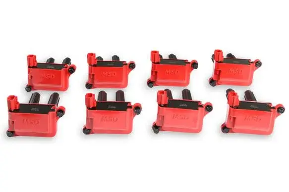 Msd Ignition Coil - Blaster - Hemi - Red - 8-Pack 2