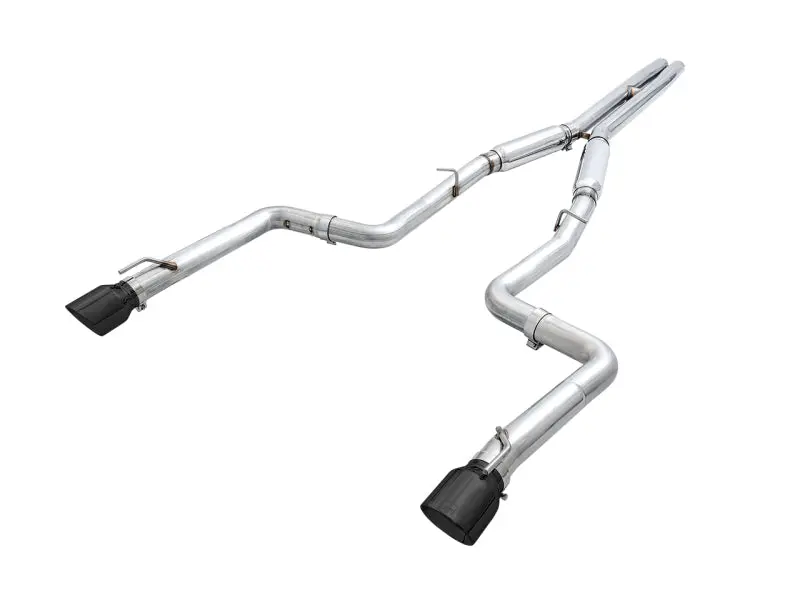 Awe Tuning 2015+ Dodge Charger 6.4L/6.2L Supercharged Track Edition Exhaust - Diamond Black Tips 1