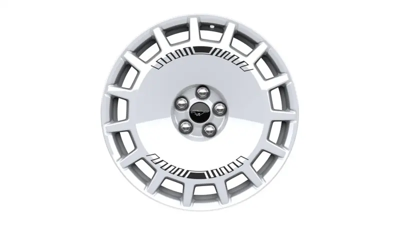 Ford Racing 21-24 Mustang Mach-E Gloss White Rally Wheel Kit 1